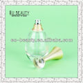 100ml klare ovale Form Glas Parfüm-Flasche mit Aluminium-Pumpe